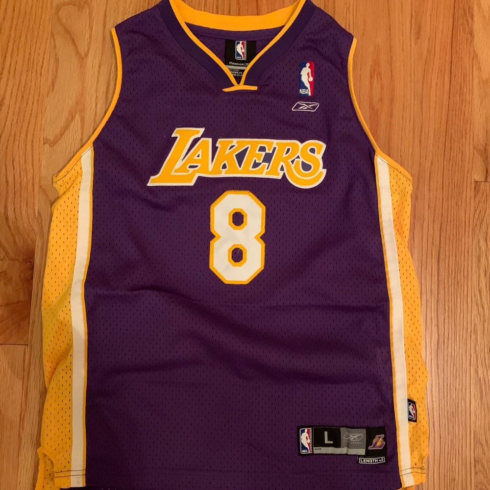 Lakers Kobe Bryant Jersey Youth Large #8
